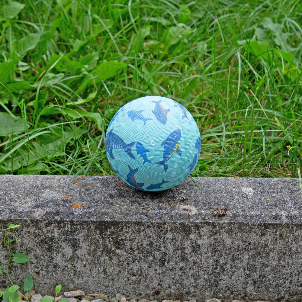 sigikid Hai Kautschukball, Spielball, Ball, Kinder, Kautschuk, Ø 12 cm, 43089
