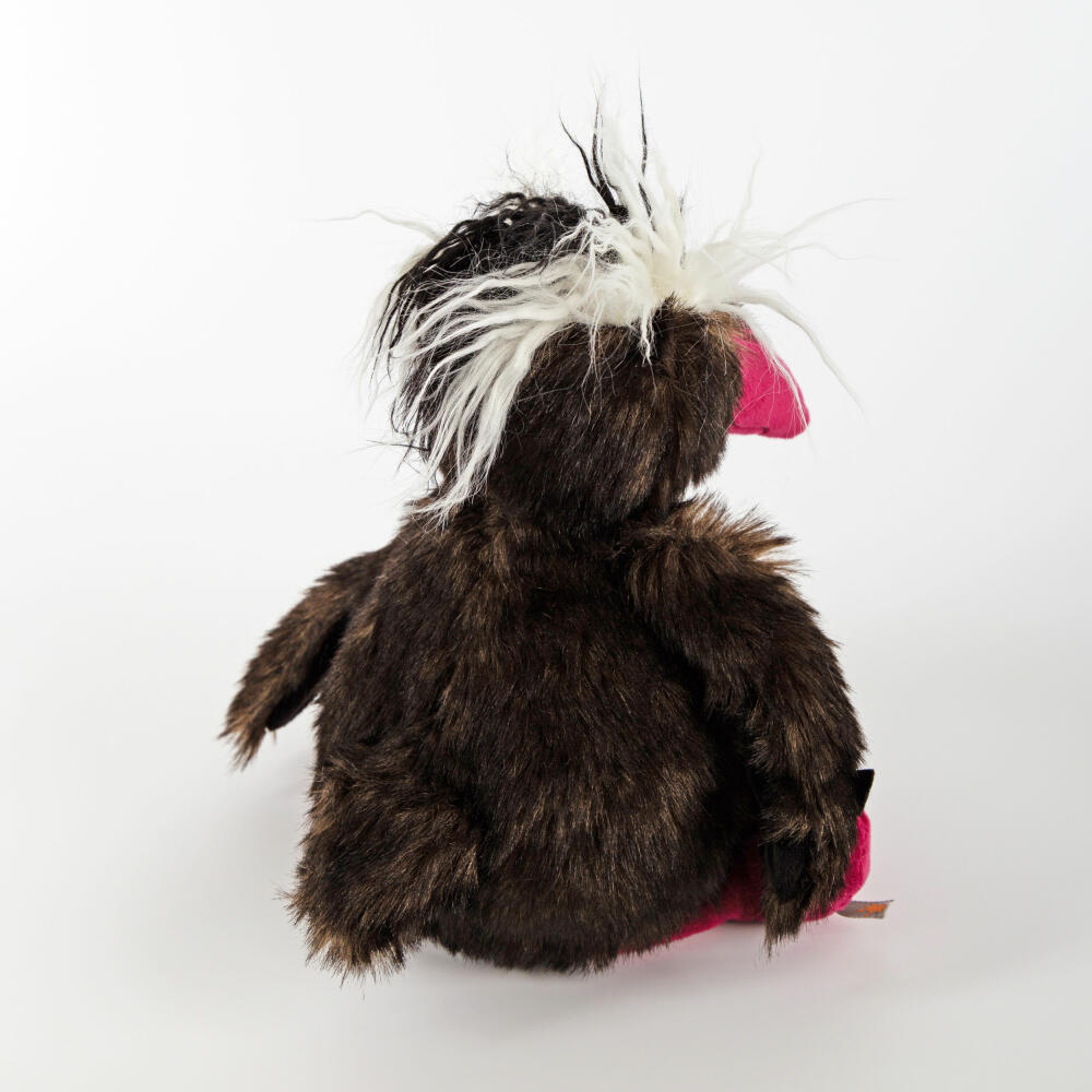 sigikid Rock Hopper Kikeriki, Kuscheltier, Stofftier, Schmusetier, Weiß, 22 cm, 42994