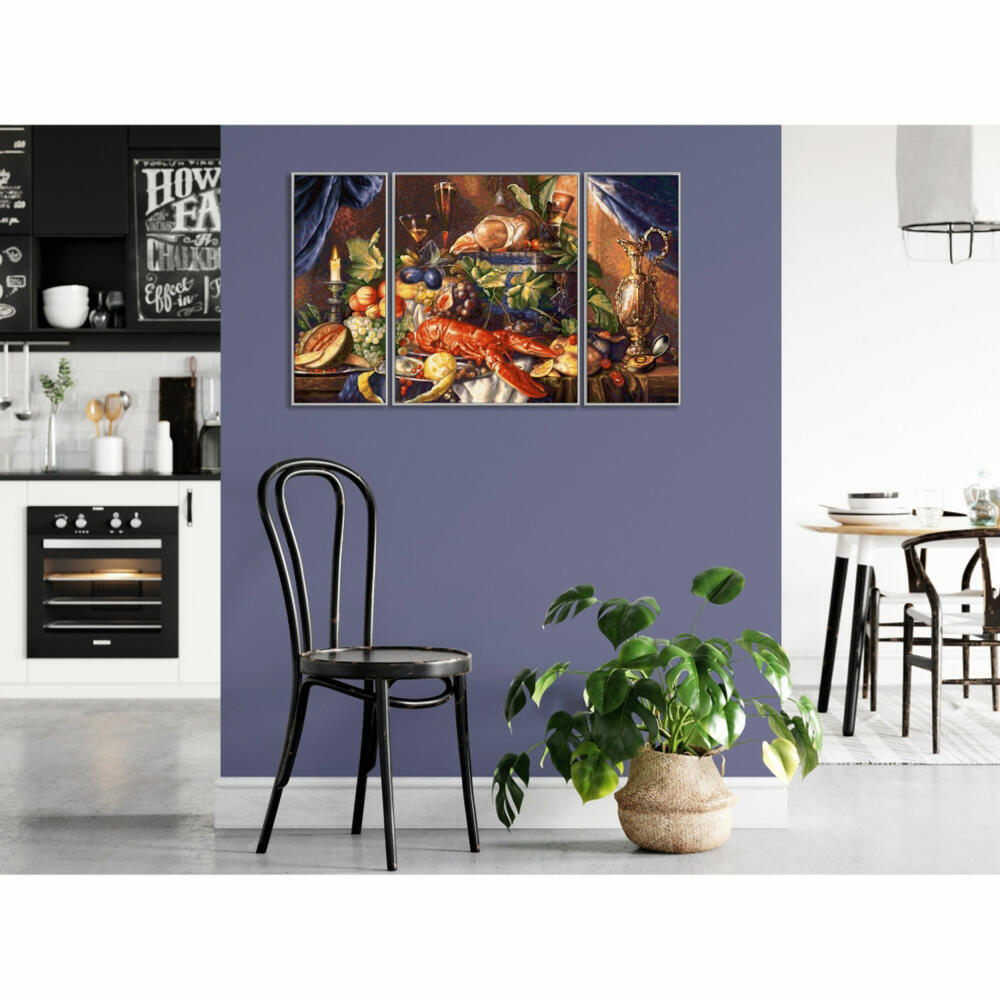 Schipper Malen nach Zahlen Prunkstillleben, Meisterklasse Triptychon, Malvorlage, Wandbild, 609260864