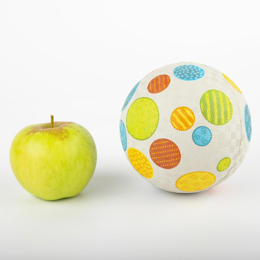 sigikid Patchwork Kautschukball, Spielball, Ball, Kinder, Kautschuk, Ø 12 cm, 43090