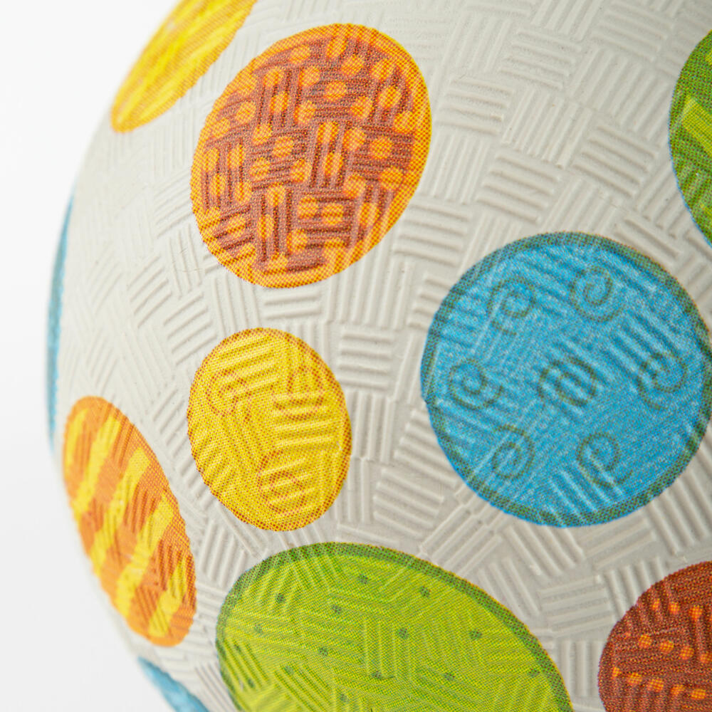 sigikid Patchwork Kautschukball, Spielball, Ball, Kinder, Kautschuk, Ø 12 cm, 43090