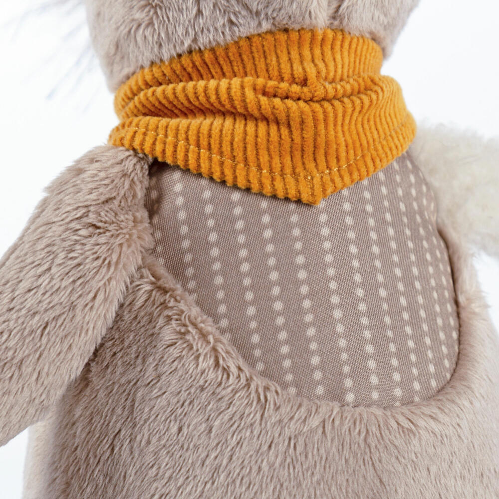 sigikid Patchwork Sweety Esel Yellow, Kuscheltier, Plüschtier, Schmusetier, Polyester, 31 cm, 43238