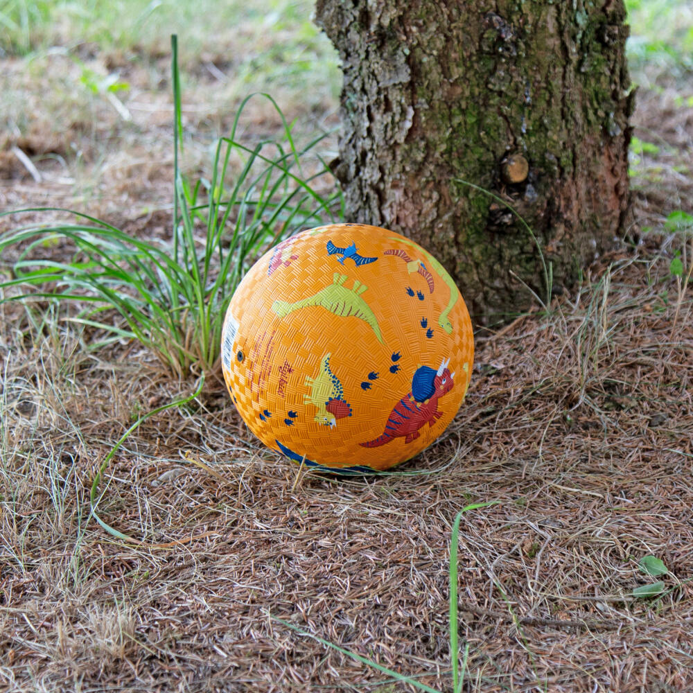 sigikid Dino Kautschukball, Spielball, Ball, Kinder, Kautschuk, Ø 17 cm, 43084