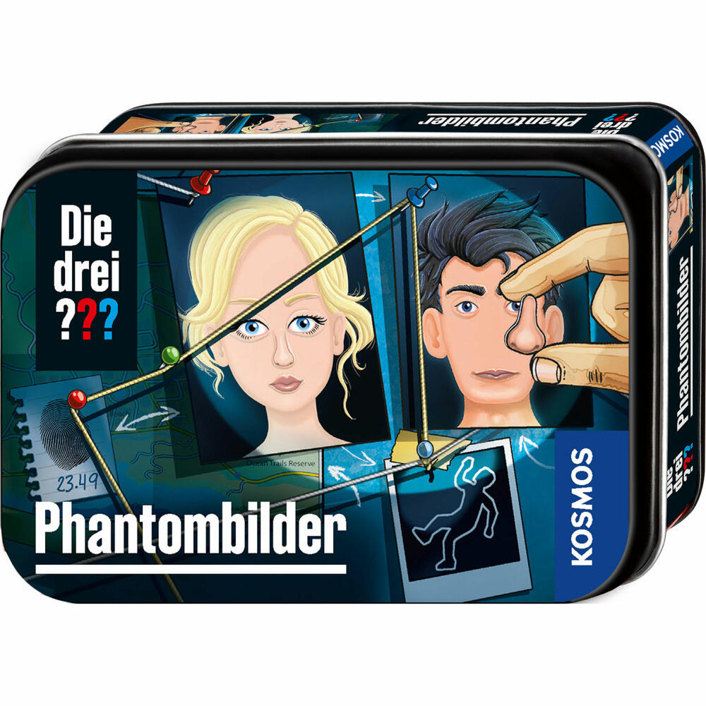 KOSMOS Die drei ??? Phantombilder, Kleine Dose, Detektiv Ausrüstung, Detektivspiel, Spielzeug, 632373