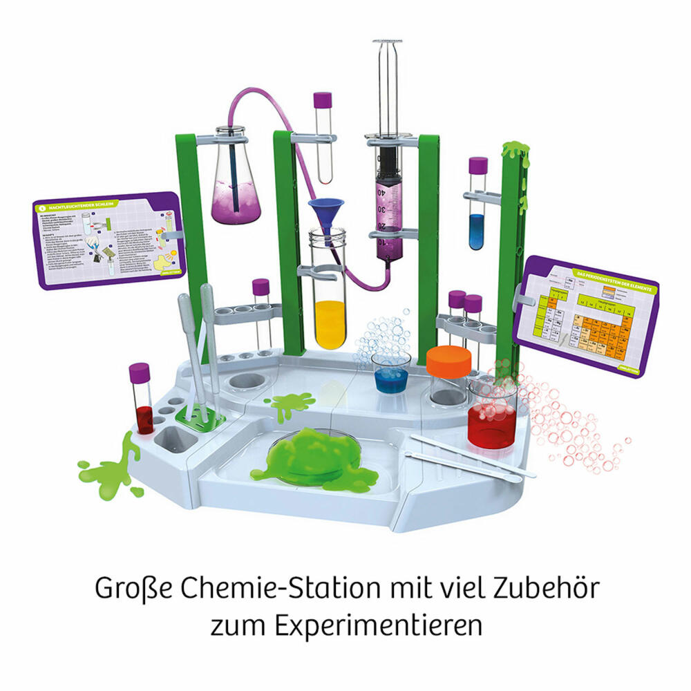 KOSMOS experiment kits Big Fun Chemistry, experiment kit, experiment box, chemistry station, from 8 years, 642532