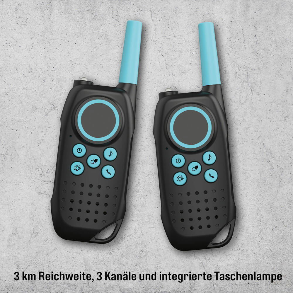 KOSMOS The Three ??? Walkie-Talkies, Radios, Radio, Detective Equipment, Toys, Children, 3 km Range, 632229