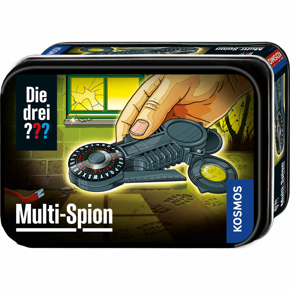 KOSMOS Die drei ??? Multi-Spion, Experimentierkasten, Detektivspiel, Kinder, ab 8 Jahren, 632427