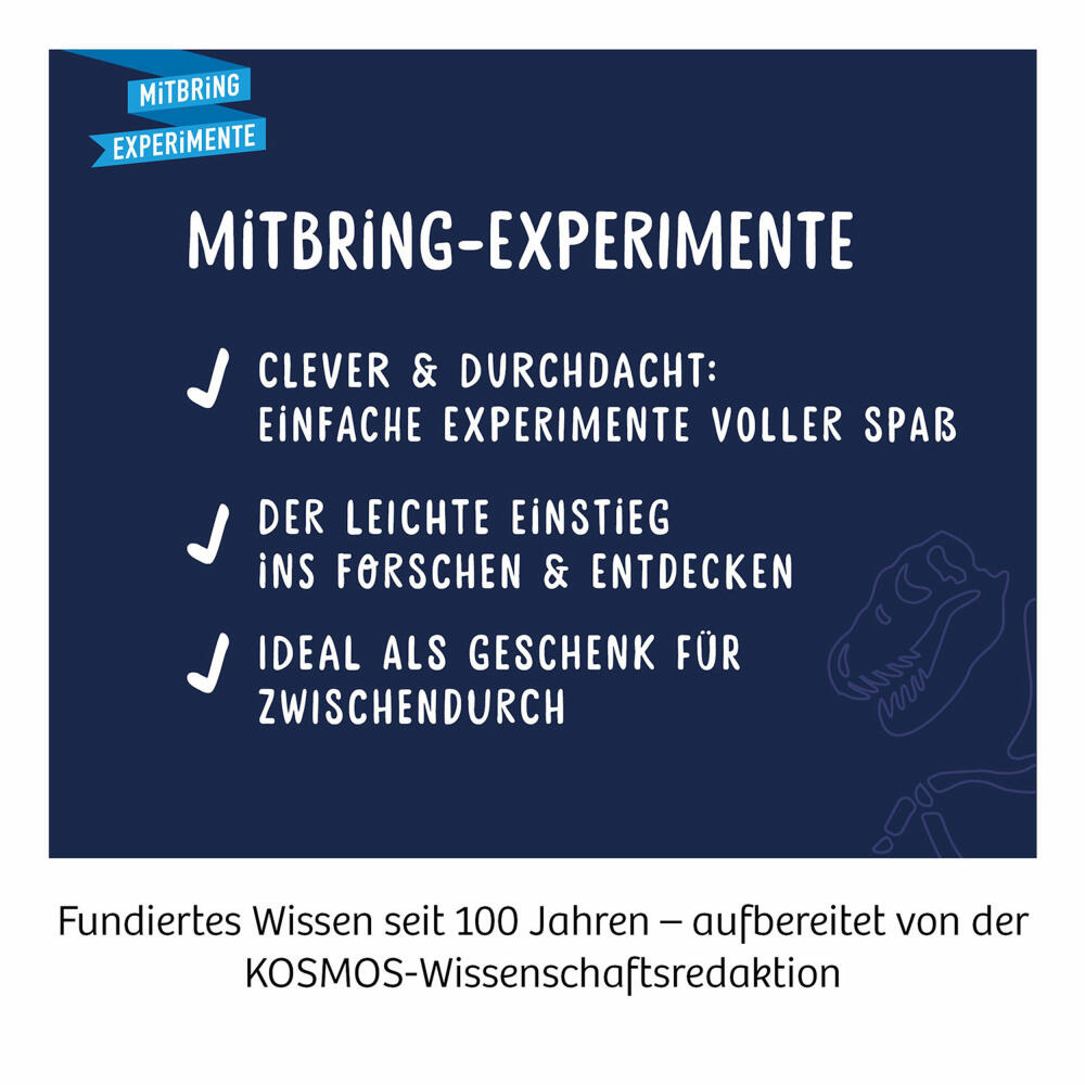 KOSMOS T-Rex 3D, Skelett zum Ausgraben, Experimentierkasten, Ausgrabungs-Set, ab 7 Jahren, 636159