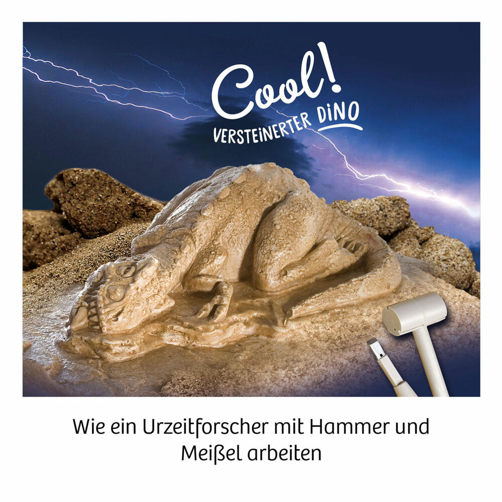 KOSMOS T-Rex 3D, Skelett zum Ausgraben, Experimentierkasten, Ausgrabungs-Set, ab 7 Jahren, 636159
