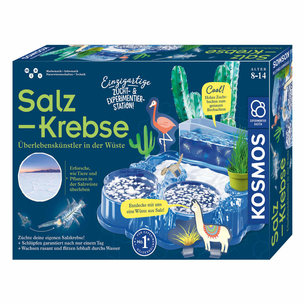 KOSMOS Brine Shrimp Experiment Kit, Breeding, Raising, Brine Shrimp, 633264