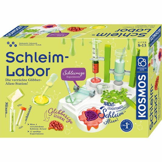 KOSMOS Slime Lab, Experimenting, Learning, Toys, Discovering, Ages 8 and Up, 643607