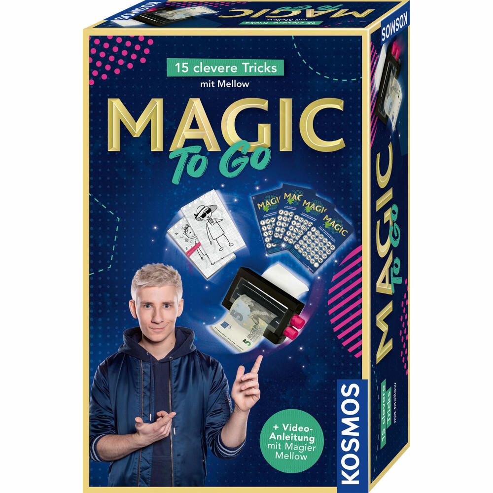 KOSMOS Bring-along Experiments MAGIC to go, Magic Box, Magic, Magic Tricks, Tricks, 658236