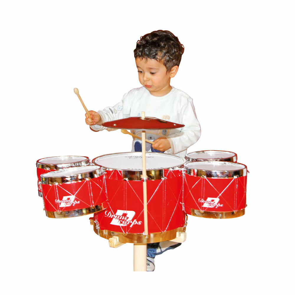 Legler small foot drum kit, ages 3 and up, 1910