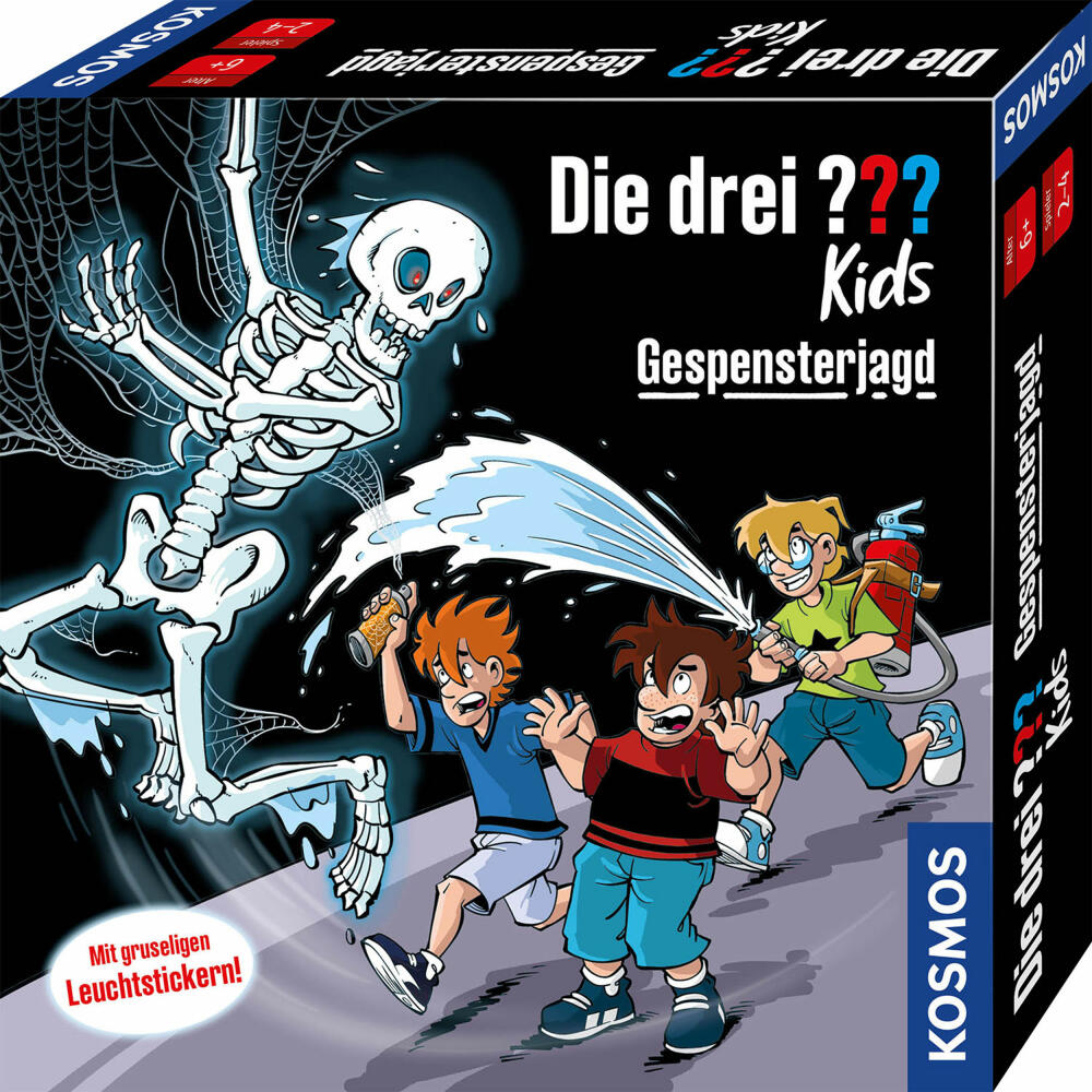 KOSMOS Die drei ??? Kids Gespensterjagd, Kooperatives Memo-Spiel, Kinderspiel, Familienspiel, ab 6 Jahren, 683764