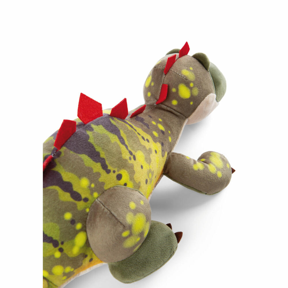 NICI Green Dinos Dino Fossily Liegend, Kuscheltier, Plüschtier, Stofftier, 45 cm, 48817
