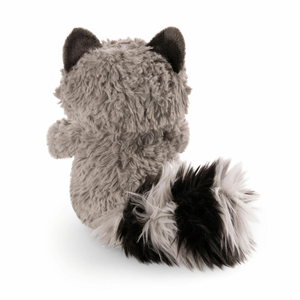 NICI Selection Raccoon Rod Schlenker, Cuddly Toy, Plush Toy, Stuffed Toy, Plush / Polyester, Grey, 25 cm, 48394