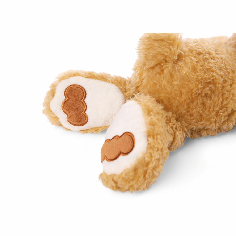 NICI Green Classic Bär Bär Mielo Liegend, Kuscheltier, Plüschtier, Stofftier, 50 cm, 48783
