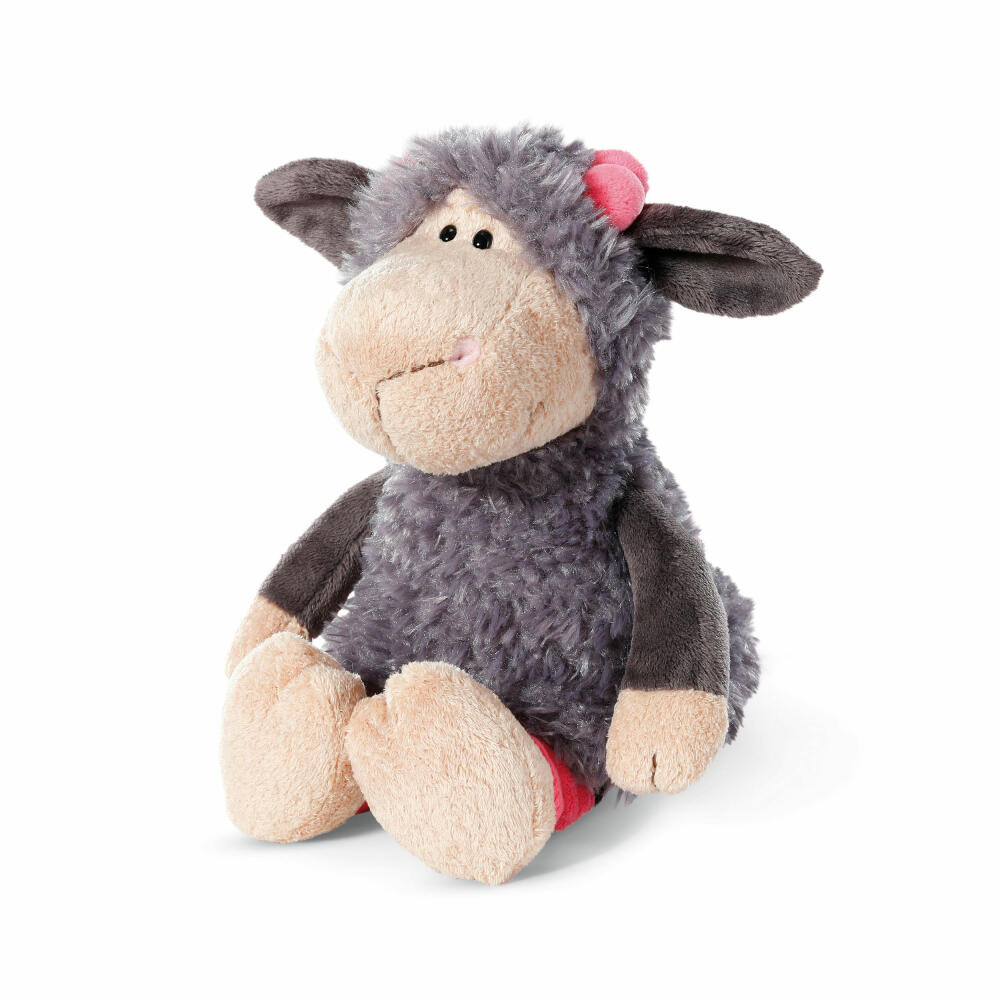 NICI Jolly Mäh Schaf Jolly Lucy Schlenker, Kuscheltier, Plüschtier, Stofftier, Plüsch / Polyester, 25 cm, 48534