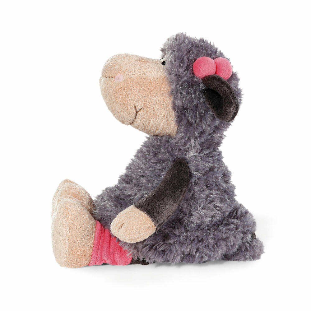 NICI Jolly Mäh Schaf Jolly Lucy Schlenker, Kuscheltier, Plüschtier, Stofftier, Plüsch / Polyester, 25 cm, 48534