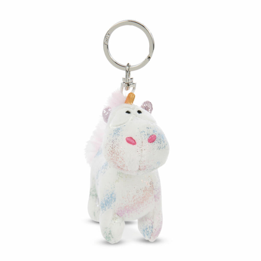 NICI Green Theodor & Friends Einhorn Moon Keeper Schlüsselanhänger, Schlüssel Anhänger, Glücksbringer, 10 cm, 48620