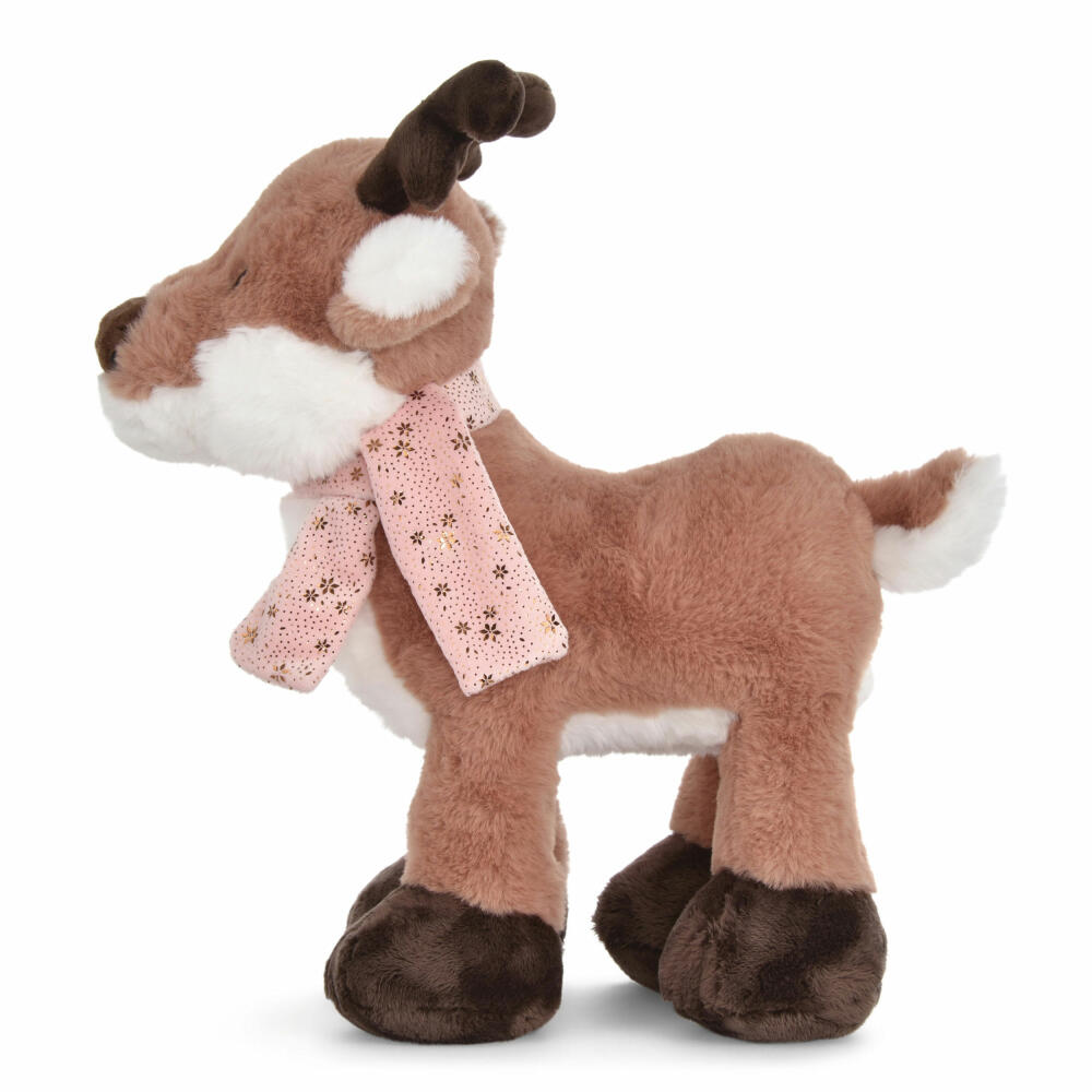 NICI Green Winter Friends Reindeer Jonte Standing, Cuddly Toy, Plush Toy, Stuffed Toy, 34 cm, 48318