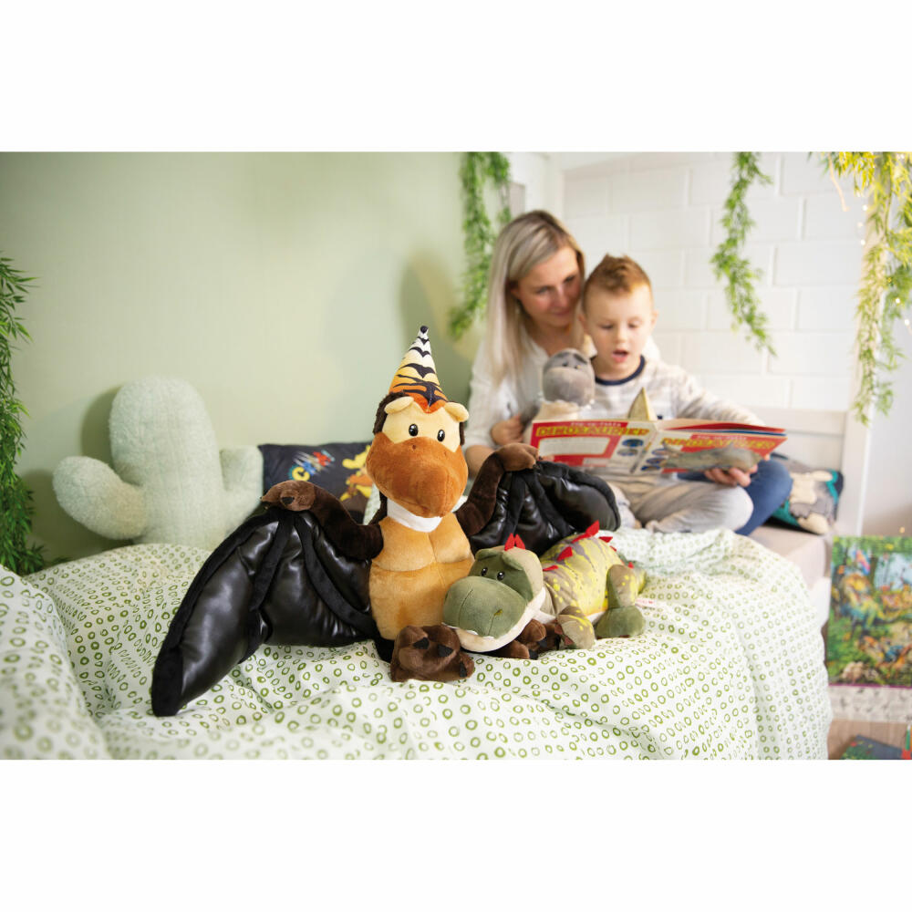 NICI Green Dinos Dino Orny Fliegend, Kuscheltier, Plüschtier, Stofftier, 45 cm, 48818