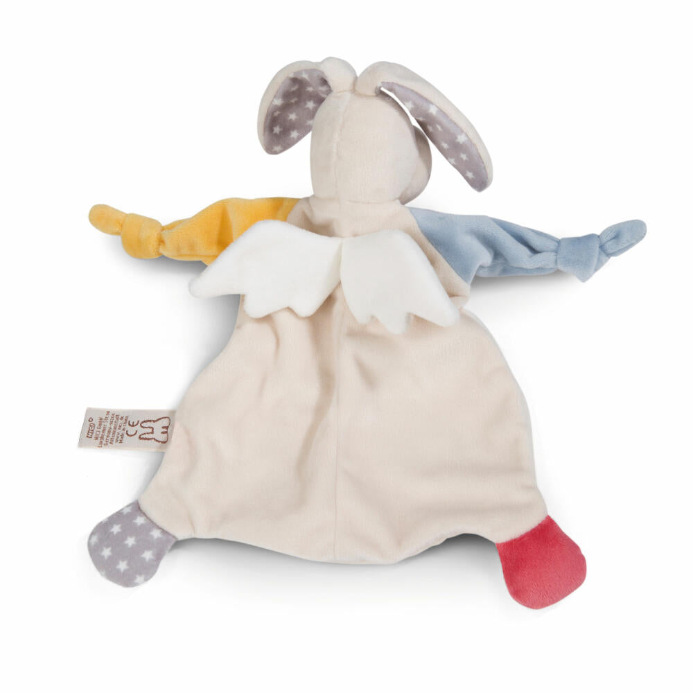 NICI My First NICI Set Schmusetuch & Rasselring Häschen, Schnuffeltuch, Rassel, Geschenk, Baby, 48679
