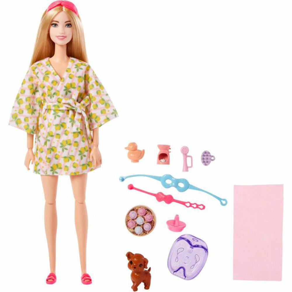 Mattel HKT90 Barbie Wellness Doll - Spa Day