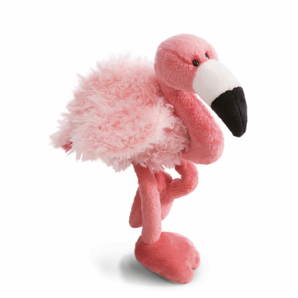 NICI Selection Flamingo Schlenker, Kuscheltier, Plüschtier, Stofftier, Plüsch / Polyester, Pink, 25 cm, 48395