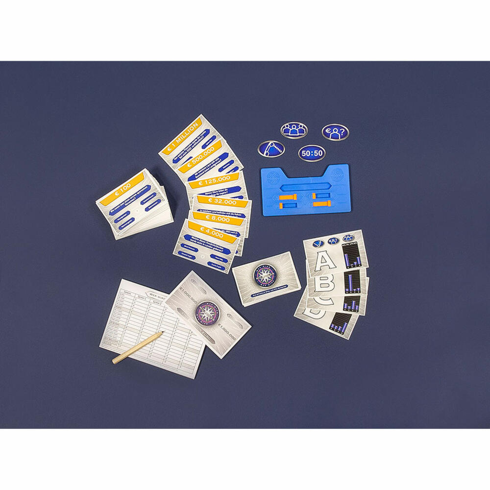 Jumbo Games Who Wants to Be a Millionaire?, knowledge game, quiz game, quiz game, board game, guessing game, 19736