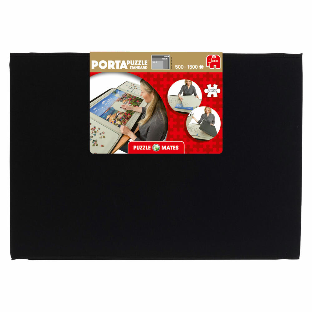 Jumbo Games Puzzle Mates - Portapuzzle Standard up to 1500 pieces, puzzle mat, puzzle pad, mat, 10806