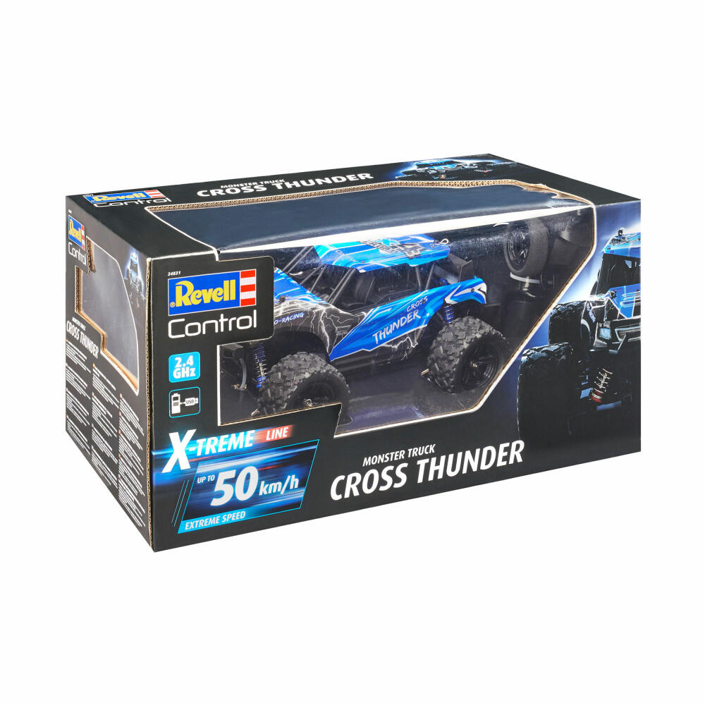 Revell Control X-Treme Cross Thunder, ferngesteuerter Racing-Buggy, 2.4 GHz, ab 14 Jahren, 24831