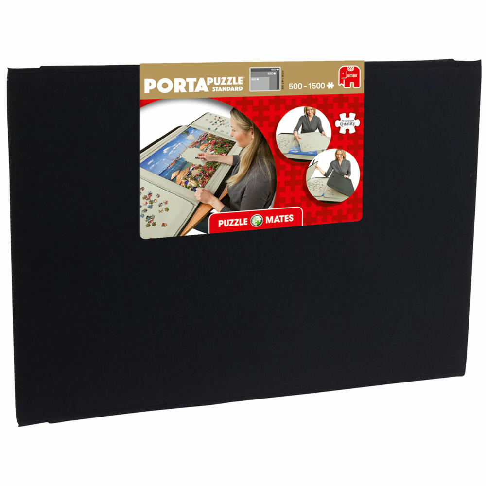 Jumbo Games Puzzle Mates - Portapuzzle Standard up to 1500 pieces, puzzle mat, puzzle pad, mat, 10806
