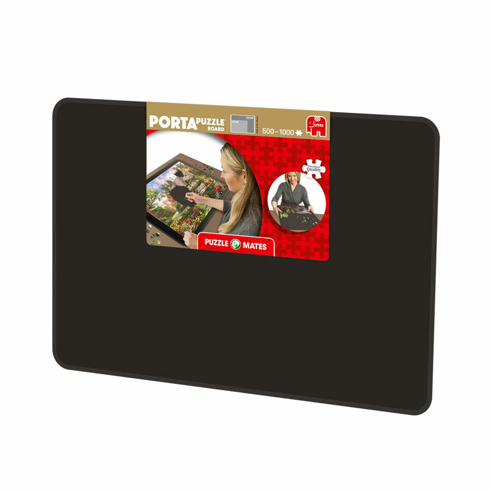 Jumbo Games Puzzle Mates - Portapuzzle Board up to 1000 pieces, puzzle mat, puzzle pad, mat, 17957