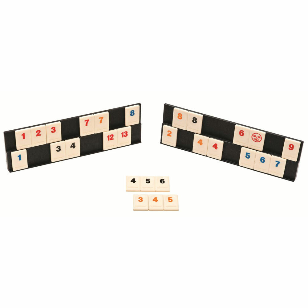 Jumbo Games Original Rummikub Travel Pouch, travel game, board game, family game, 3976