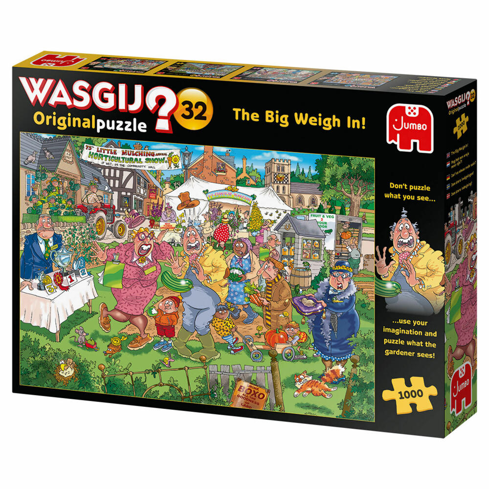 Jumbo Games Wasgij Original 32 - Would you like something more?, Puzzle, Adult Puzzle, Puzzle Game, 1000 Pieces, 19170