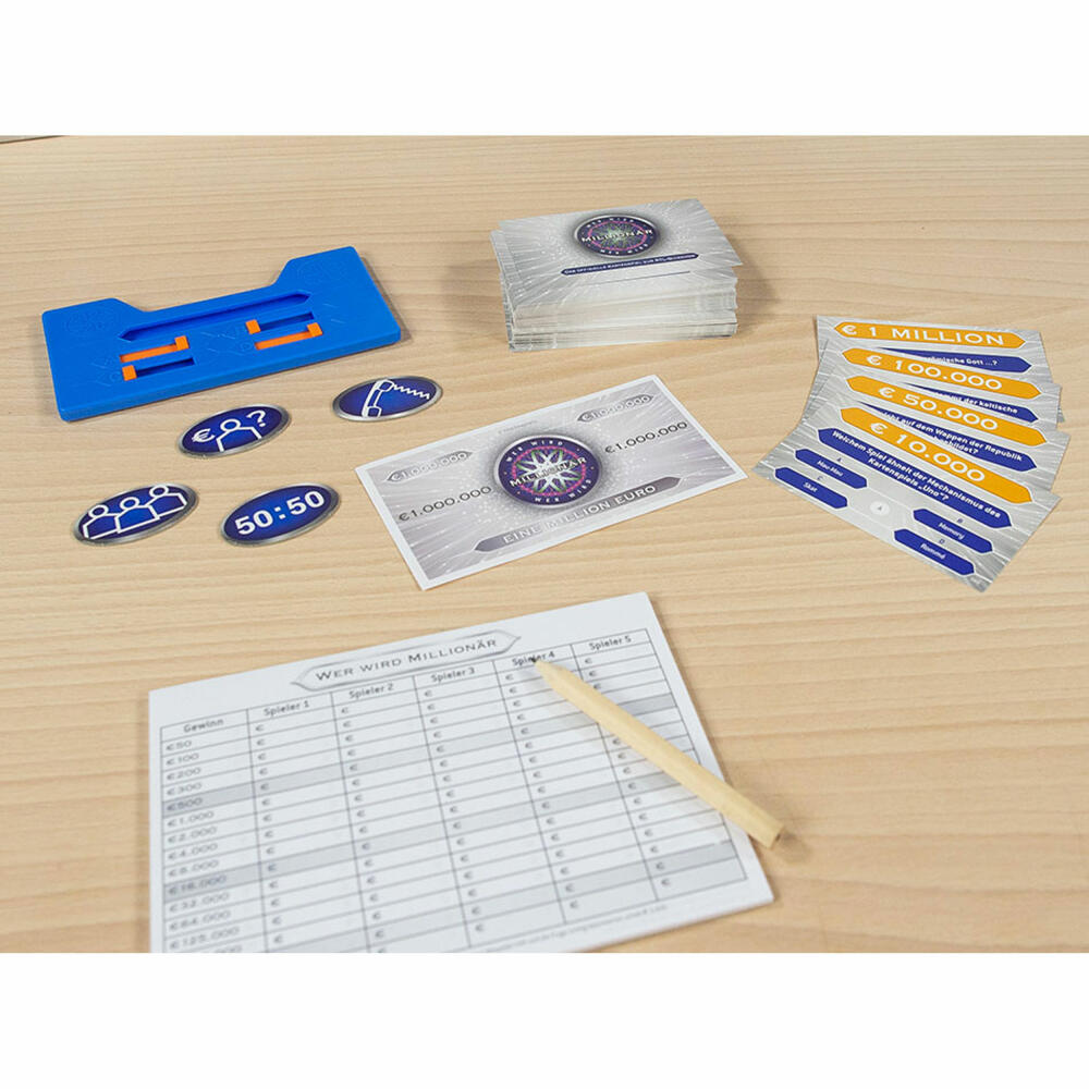 Jumbo Games Who Wants to Be a Millionaire?, knowledge game, quiz game, quiz game, board game, guessing game, 19736