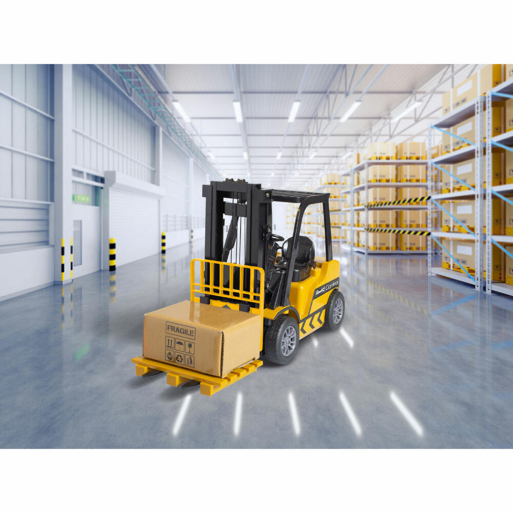 Revell Control RC Construction Car Forklifter, Ferngesteuertes Auto, Spielzeug, ab 8 Jahre, 24535