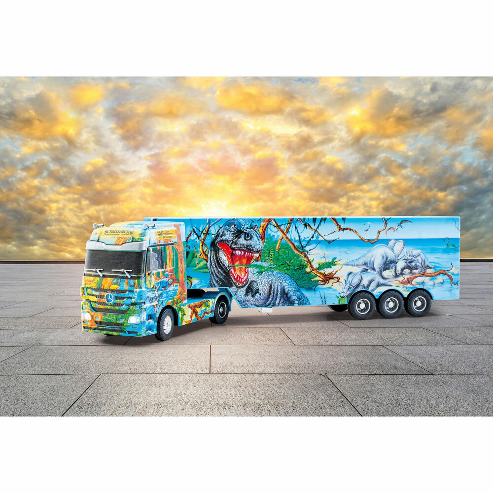 Revell Control RC Show Truck Mercedes Benz Actros Dino Express, Ferngesteuertes Auto, Spielzeug, ab 8 Jahre, 24534