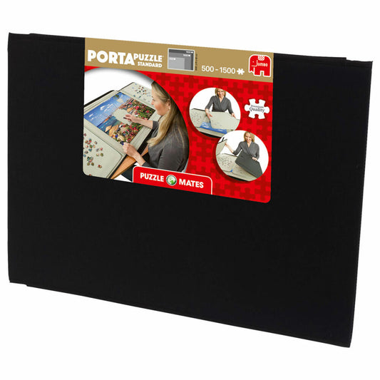 Jumbo Spiele Puzzle Mates - Portapuzzle Standard bis 1500 Teile, Puzzlematte, Puzzleunterlage, Matte, 10806