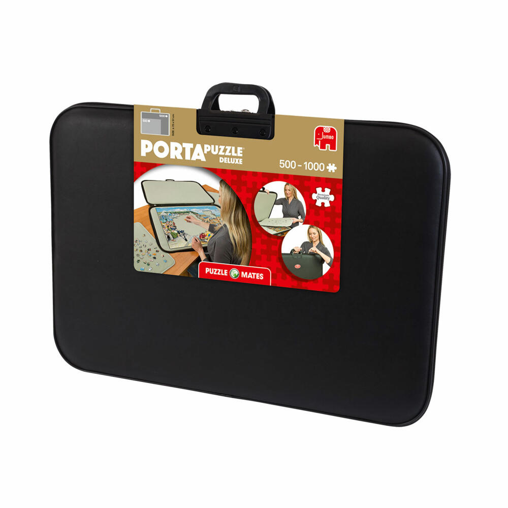 Jumbo Games Puzzle Mates - Portapuzzle de Luxe up to 1000 pieces, puzzle mat, puzzle pad, mat, 01039