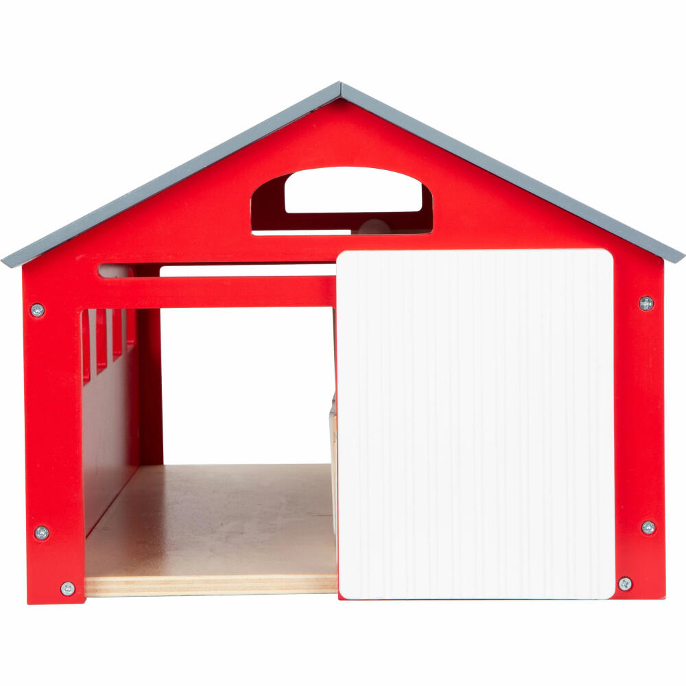 Legler small foot Pferdestall Alabama, Pferde Stall, Spielwelt, Pferdehof, Kinder Spielzeug, Holz, 11869
