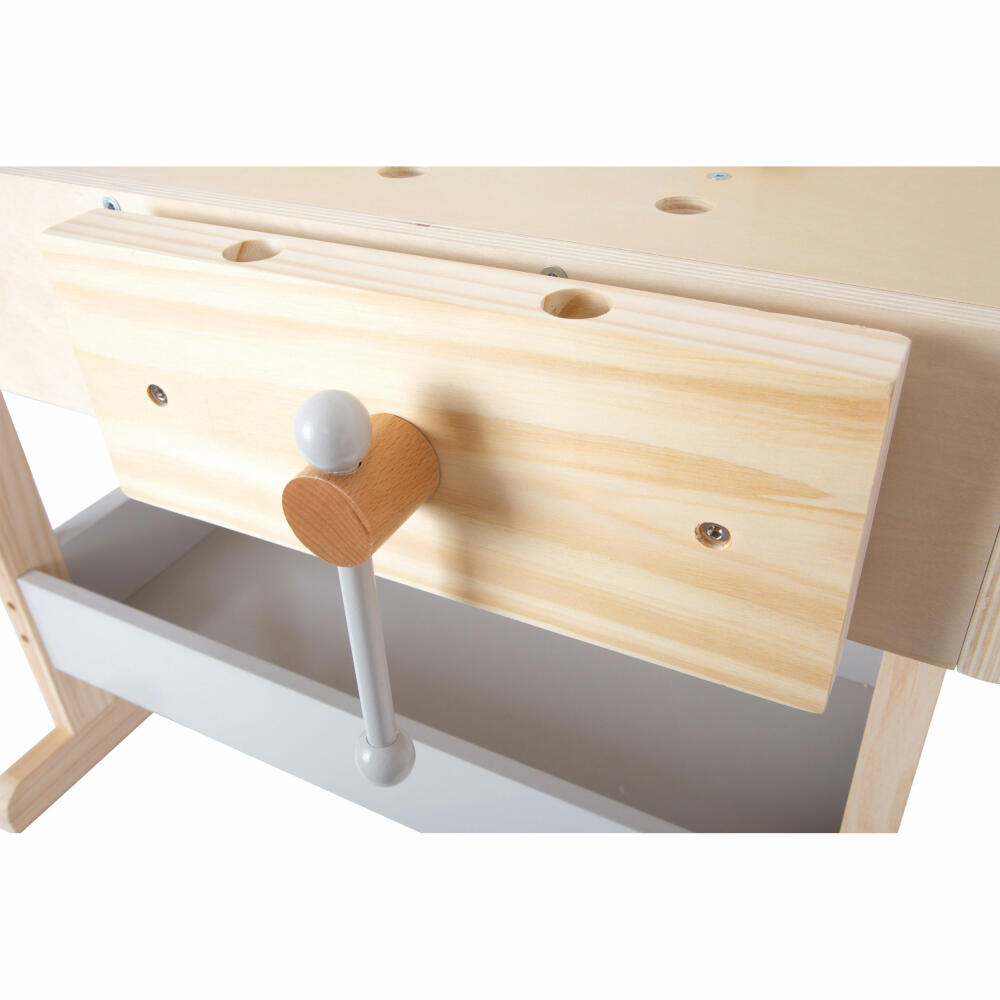 Legler small foot children's workbench gray, workbench, tools, children, role play toy, 11862