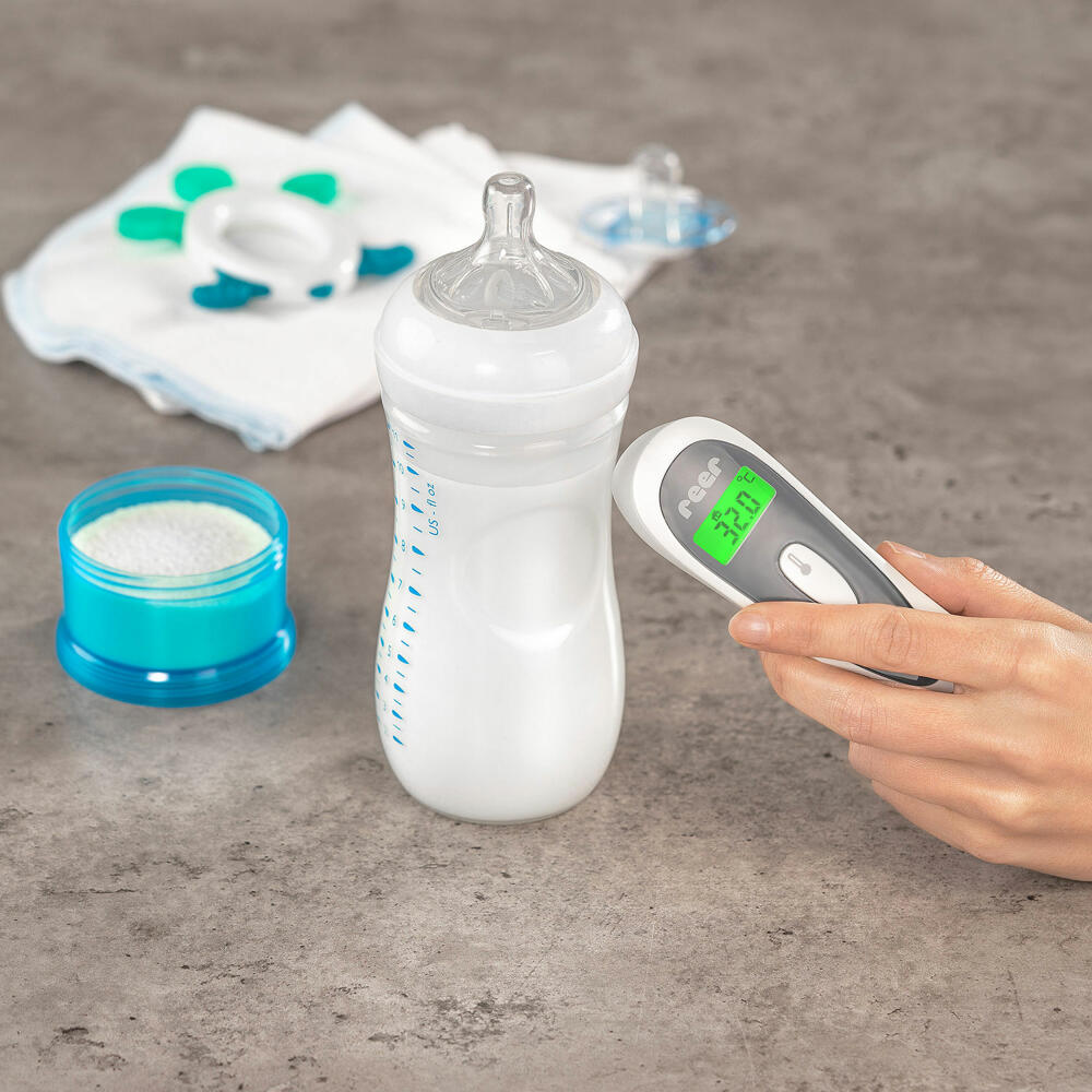 reer Colour SoftTemp 3in1 kontaktloses Infrarot-Fieberthermometer, Thermometer Digital, Fieber Messgerät, 98050