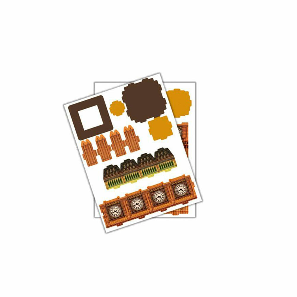 Revell 3D Puzzle Big Ben, Sehenswürdigkeit, 3D-Steckpuzzle, 13 Teile, 00120