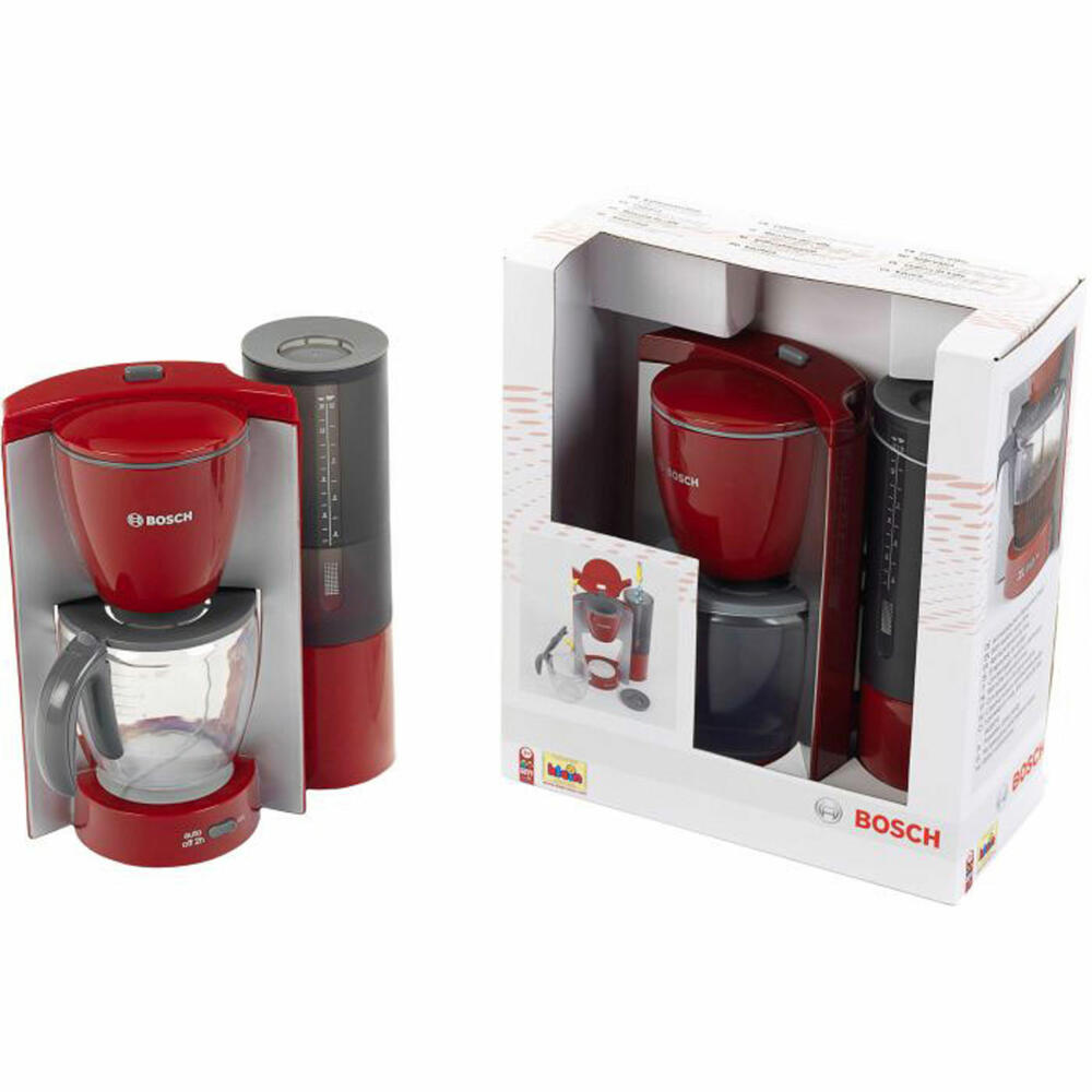Theo Klein Bosch children's coffee machine red/gray