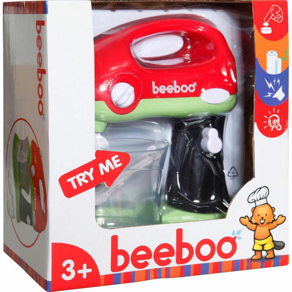 Beeboo Kitchen Play Stand and Hand Mixer, 2 in 1