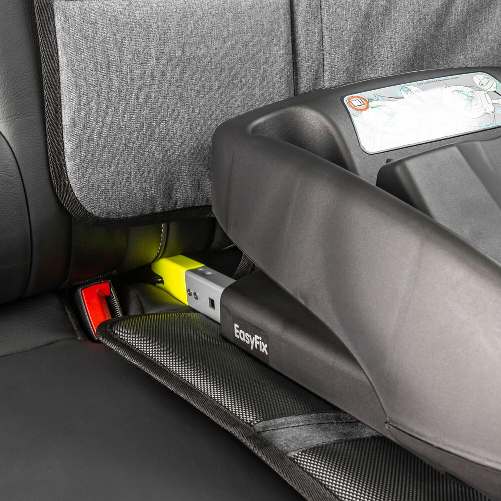 reer TravelKid MaxiProtect Autositz-Schutzunterlage, Unterlage für Kindersitz, Kindersitzunterlage, mit Taschen, 86071