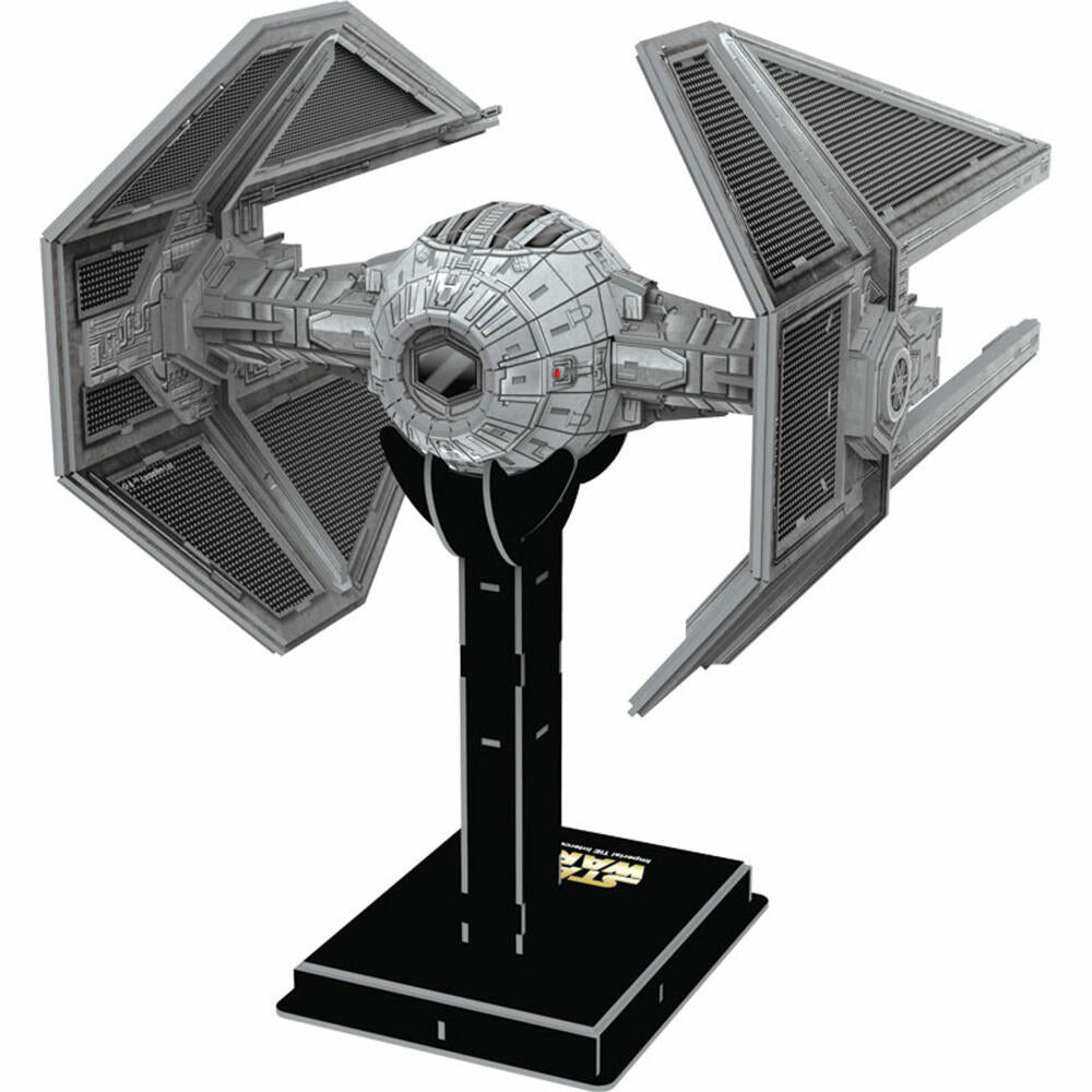 Revell 3D Bausatz Star Wars Imperial TIE Interceptor, Kartonmodellbausatz, Abfangjäger, 129 Teile, ab 8 Jahre, 00319