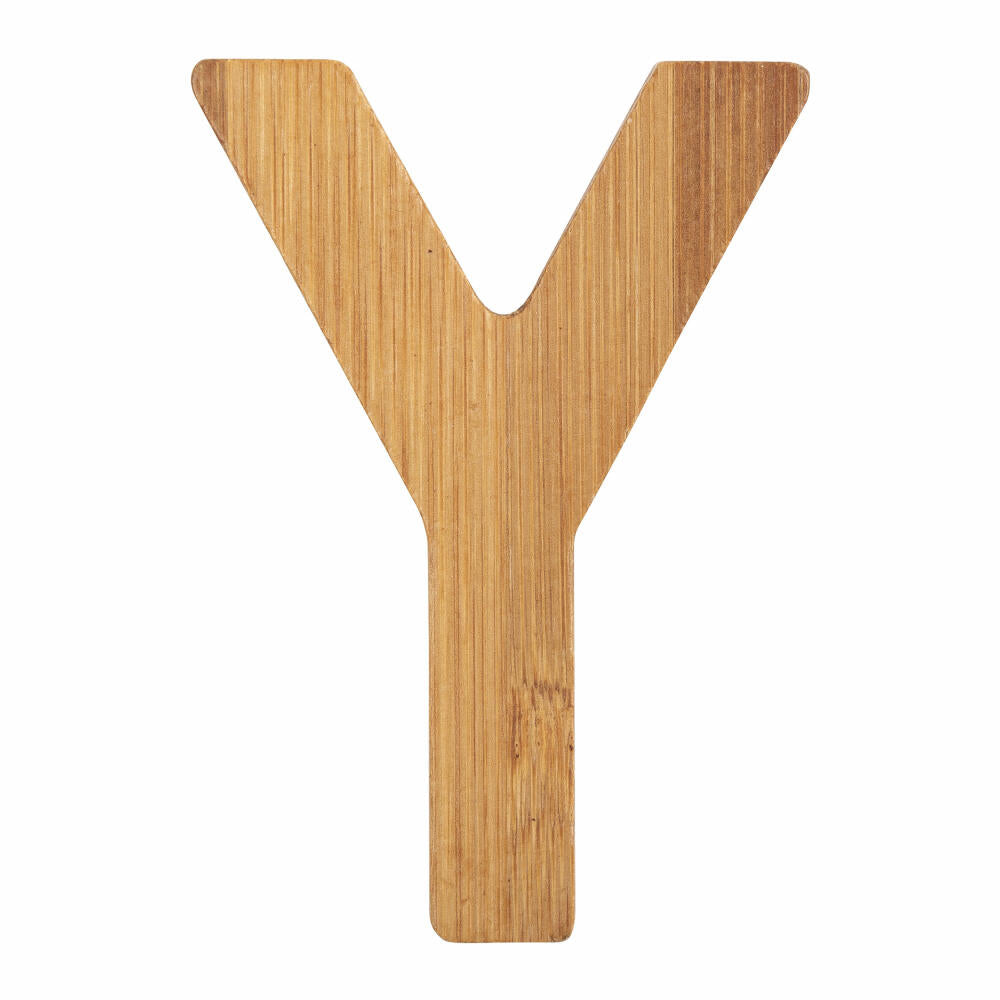 small foot design ABC letters bamboo Y